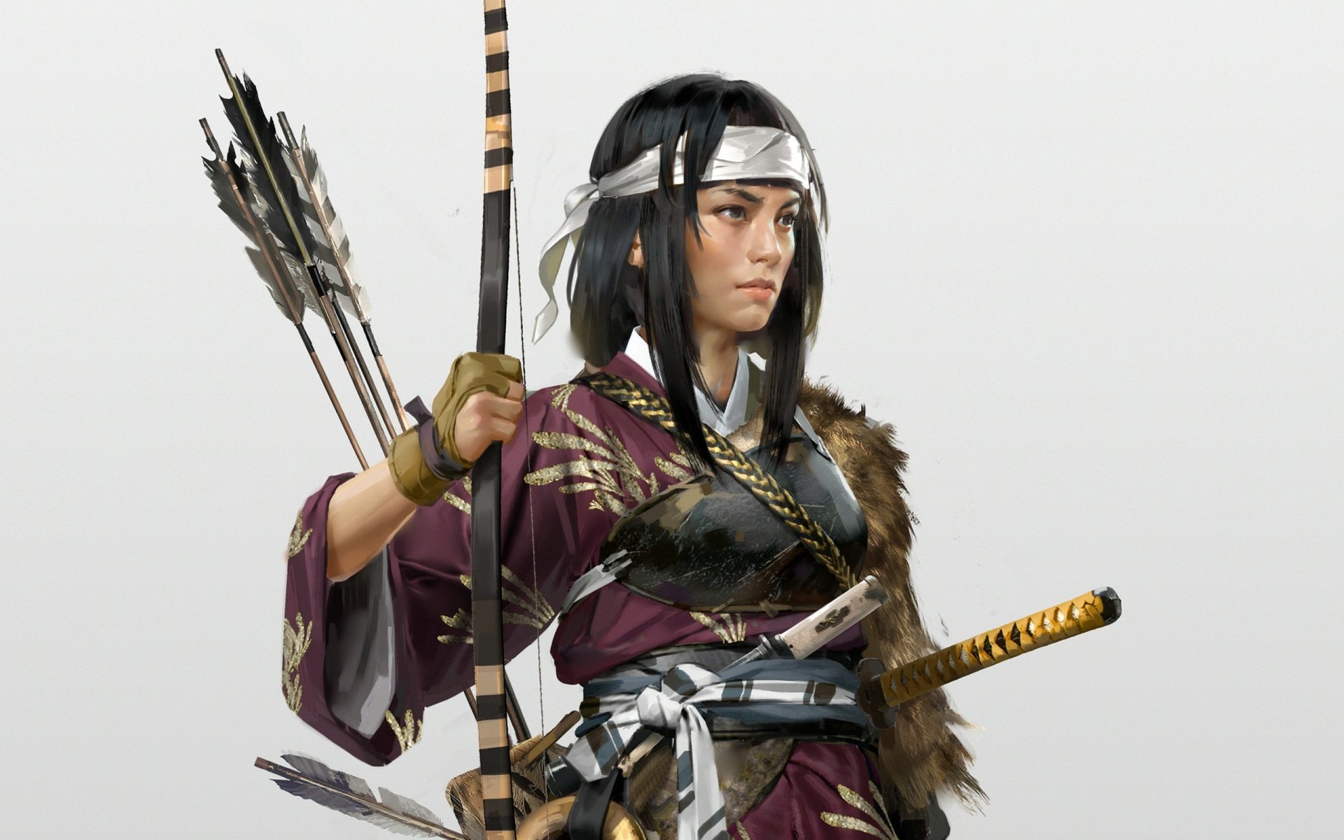 Download Kaede (Ghost Of Tsushima) Video Game Ghost Of Tsushima HD Wallpaper by Mitch Mohrhauser