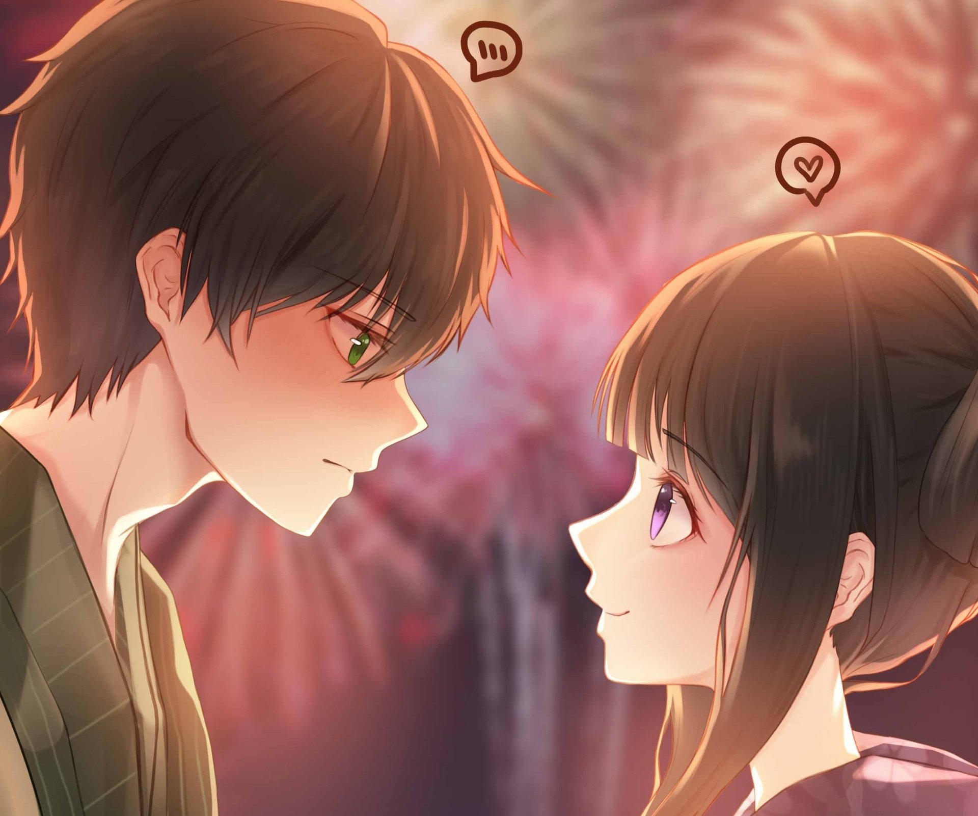Download Hōtarō Oreki Eru Chitanda Anime Hyouka HD Wallpaper by じや