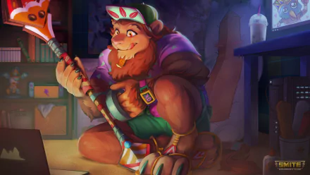 Anhur (Smite) video game Smite HD Desktop Wallpaper | Background Image