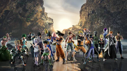 Killua Zoldyck Ichigo Kurosaki Gon Freecss Boruto Uzumaki Frieza (Dragon Ball) Sasuke Uchiha Boruto Roronoa Zoro Vegeta (Dragon Ball) Bleach One Piece Naruto Dragon Ball Z Anime crossover HD Desktop Wallpaper | Background Image