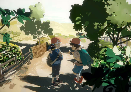 cap backpack Tommy (Pokémon) John (Pokémon) Pokemon Anime Pokémon: Twilight Wings HD Desktop Wallpaper | Background Image