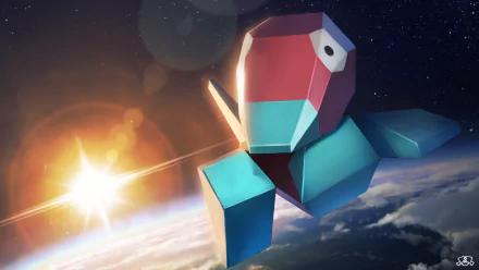 Porygon (Pokémon) Anime Pokemon HD Desktop Wallpaper | Background Image