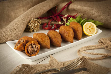  Kibbeh popular in Middle Eastern cuisine