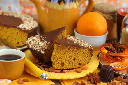 anise candy coffee food cake HD Desktop Wallpaper | Background Image