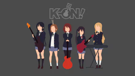 Anime K-ON! HD Desktop Wallpaper | Background Image