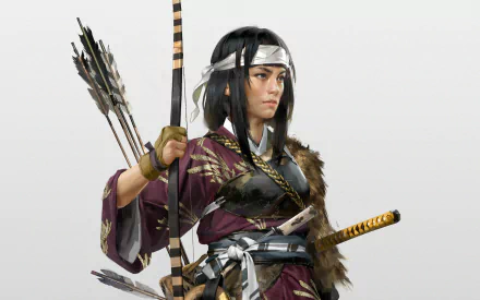  Kaede, the guardian of Tadayoris Rest by Mitch Mohrhauser