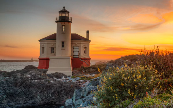  Coquille River Lighthouse, Bandon, Oregon, United States