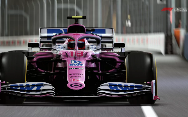BWT Racing Point F1 Team RP20 video game F1 2020 HD Desktop Wallpaper | Background Image