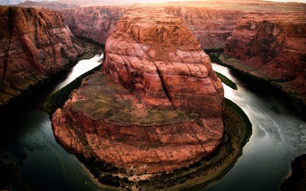 Earth Horseshoe Bend Canyons HD Wallpaper | Background Image