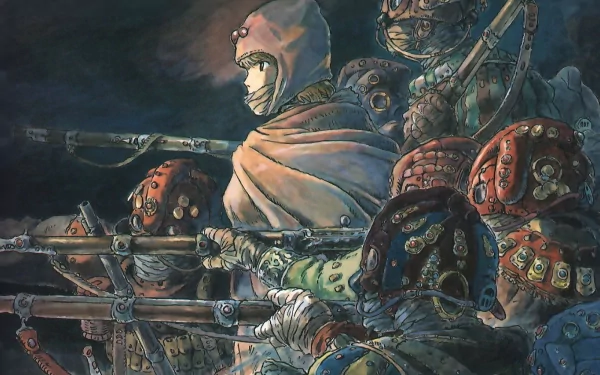Anime Nausicaa of the Valley of the Wind HD Desktop Wallpaper | Background Image