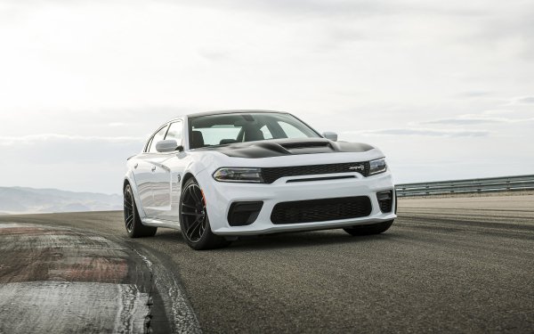 Vehicles Dodge Charger SRT Hellcat Redeye Dodge Charger Muscle Car Coupé White Car Car HD Wallpaper | Background Image