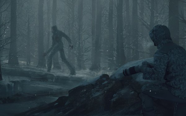 Dark Creature Wood Forest Camera Monster HD Wallpaper | Background Image