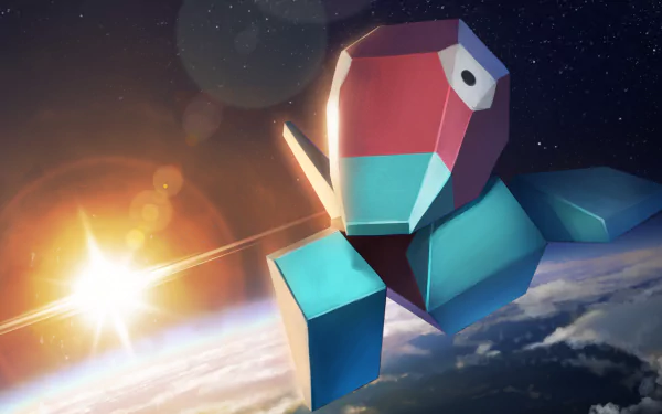 Porygon (Pokémon) Anime Pokemon HD Desktop Wallpaper | Background Image