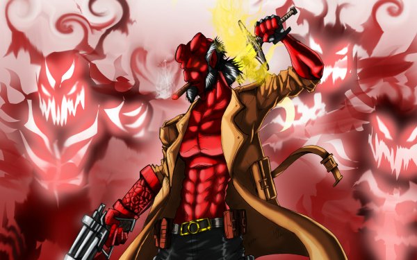 Comics Hellboy Dark Horse Comics HD Wallpaper | Background Image