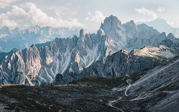 alps peak nature mountain HD Desktop Wallpaper | Background Image