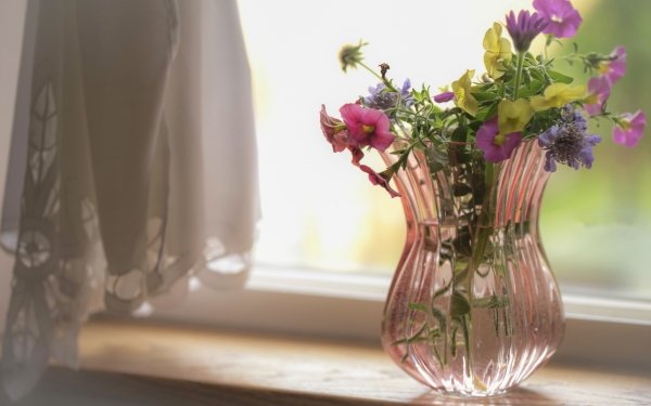 Man Made Flower Vase HD Wallpaper | Background Image