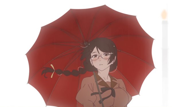 Anime Monogatari (Series) Tsubasa Hanekawa HD Wallpaper | Background Image
