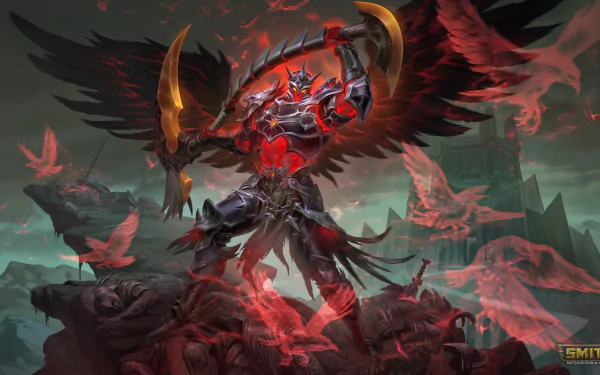 Thanatos (Smite) video game Smite HD Desktop Wallpaper | Background Image