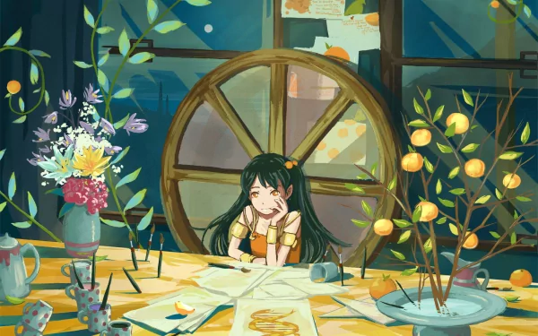 Anime personification HD Desktop Wallpaper | Background Image