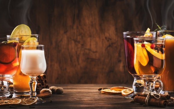 Food Cocktail Glass Cinnamon Drink HD Wallpaper | Background Image