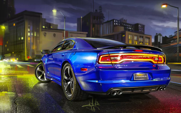 vehicle Dodge Charger RT HD Desktop Wallpaper | Background Image
