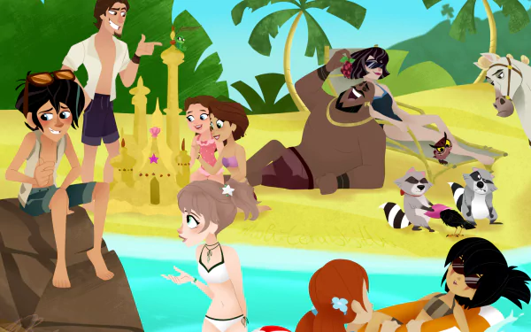 TV Show Tangled: The Series HD Desktop Wallpaper | Background Image