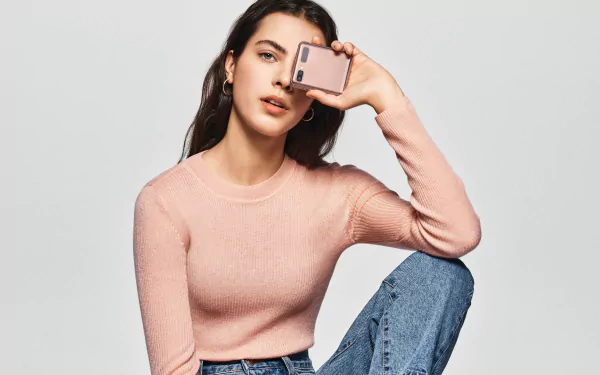 blue eyes black hair woman model HD Desktop Wallpaper | Background Image