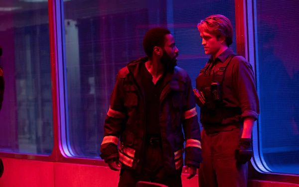 Robert Pattinson John David Washington movie Tenet HD Desktop Wallpaper | Background Image