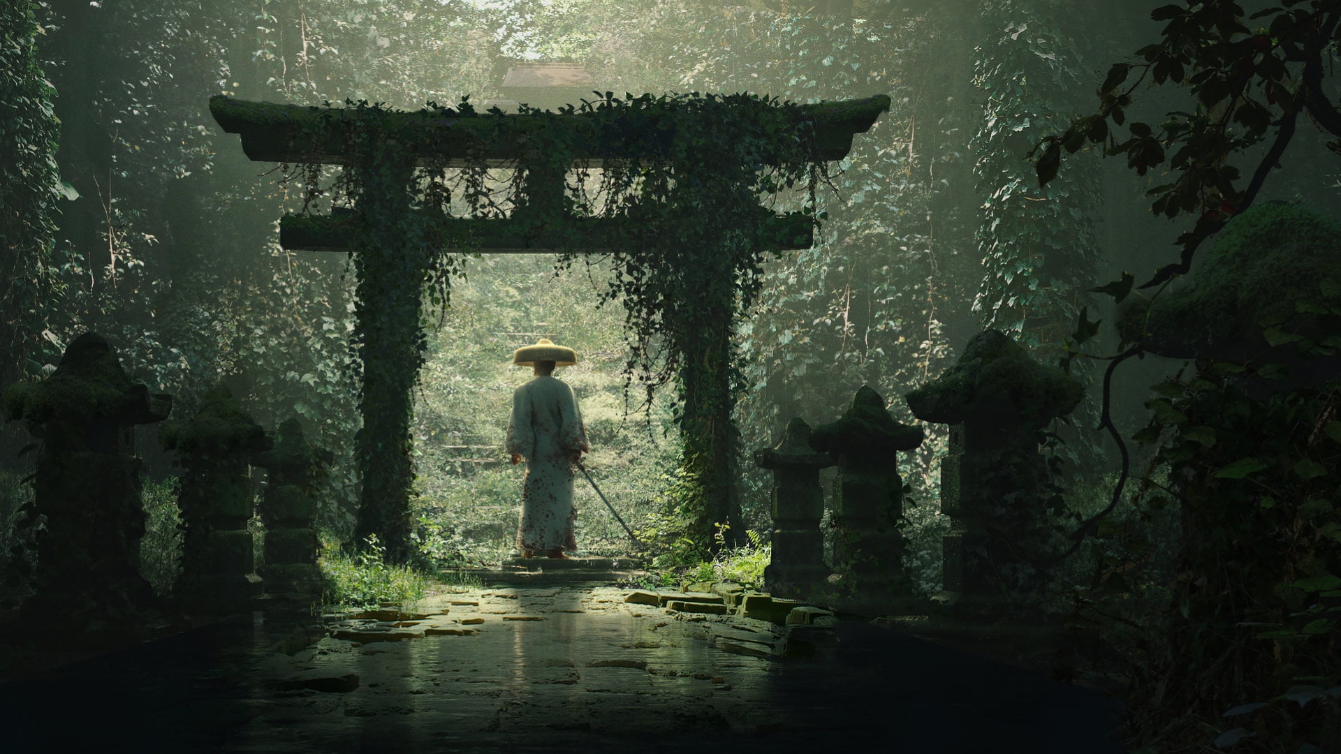 Fantasy Samurai HD Wallpaper | Background Image | 1920x1080