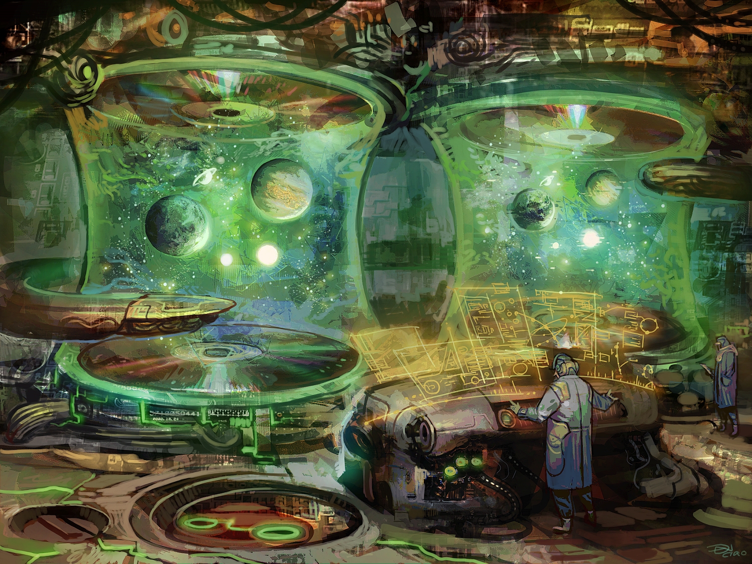 Sci Fi Futuristic desktop wallpaper