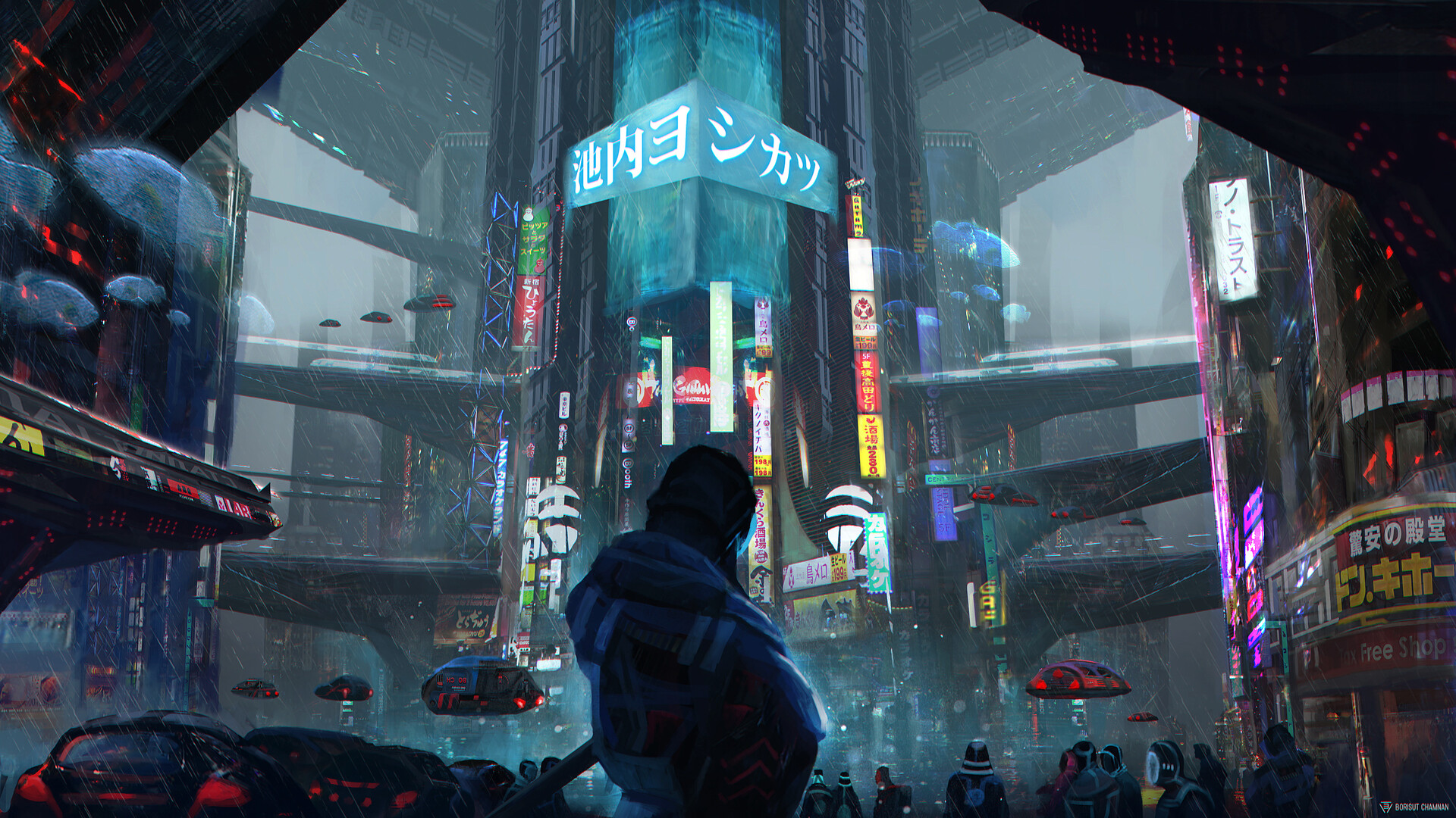 Cyberpunk Samurai Wallpaper 1920x1080 6214