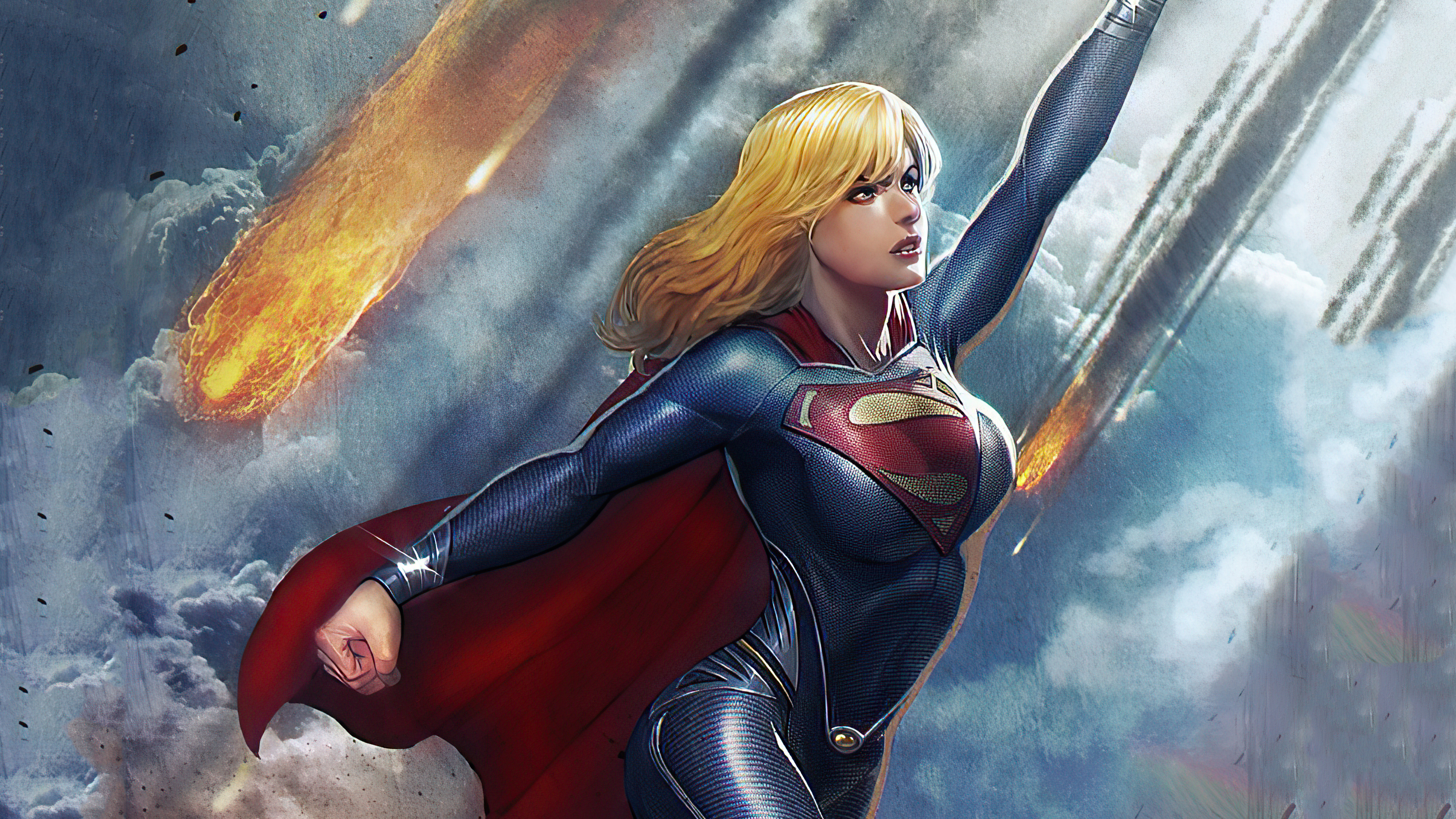 Supergirl 4k Ultra HD Wallpaper Background Image 3840x2160.