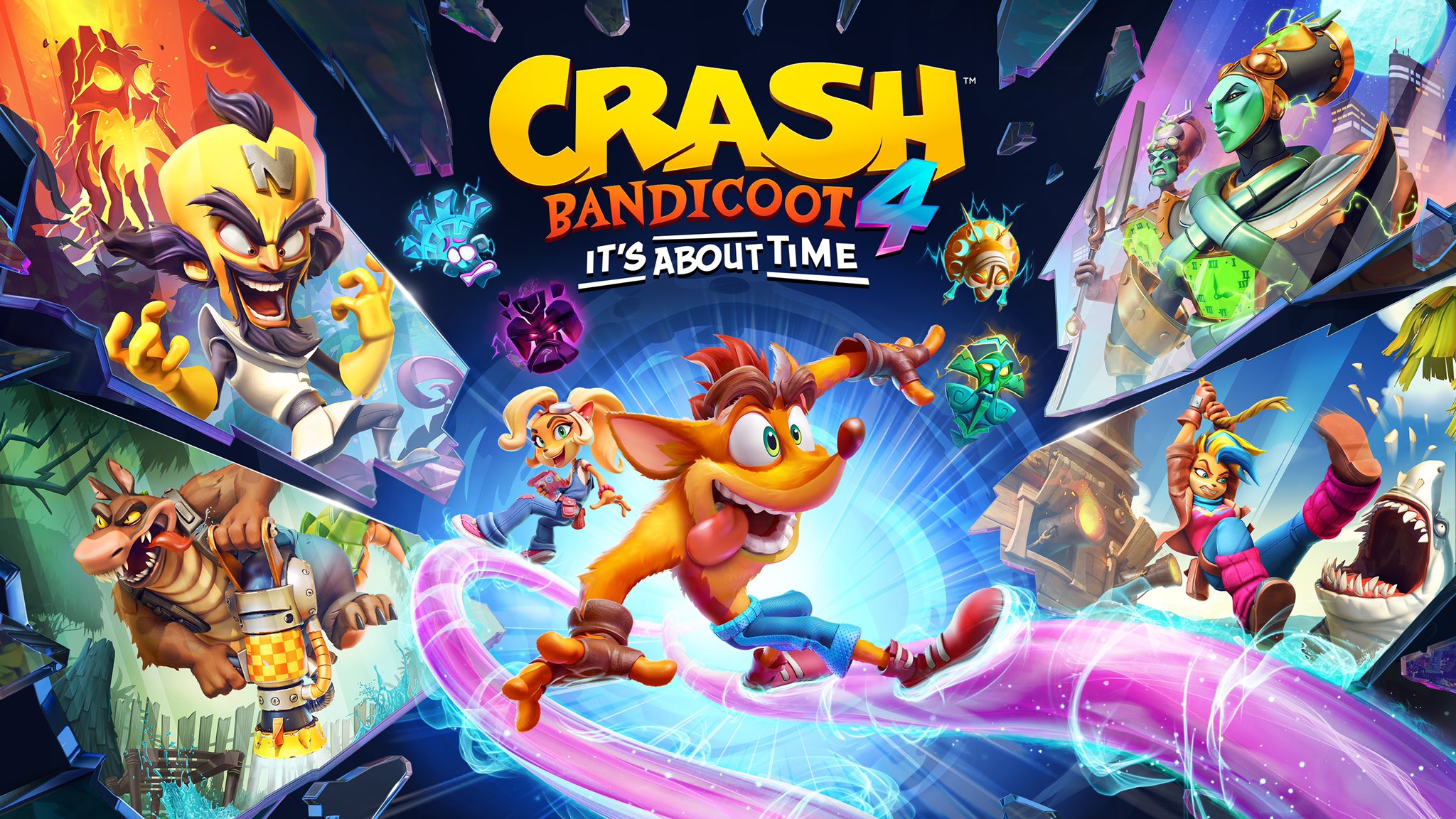 Video Game Crash Bandicoot 4: It's About Time HD Wallpaper