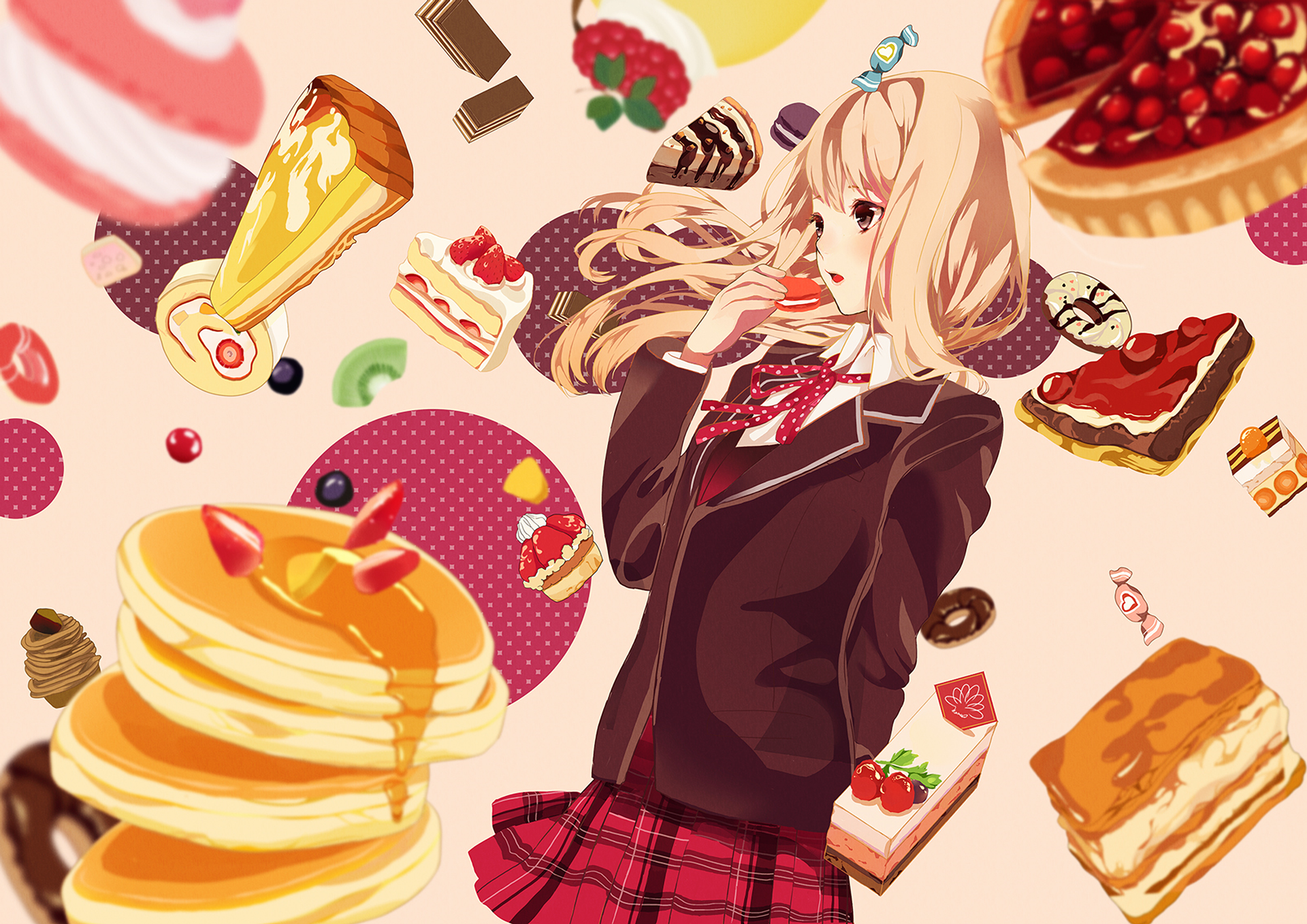 Anime Girl HD Wallpaper by toto/時〃
