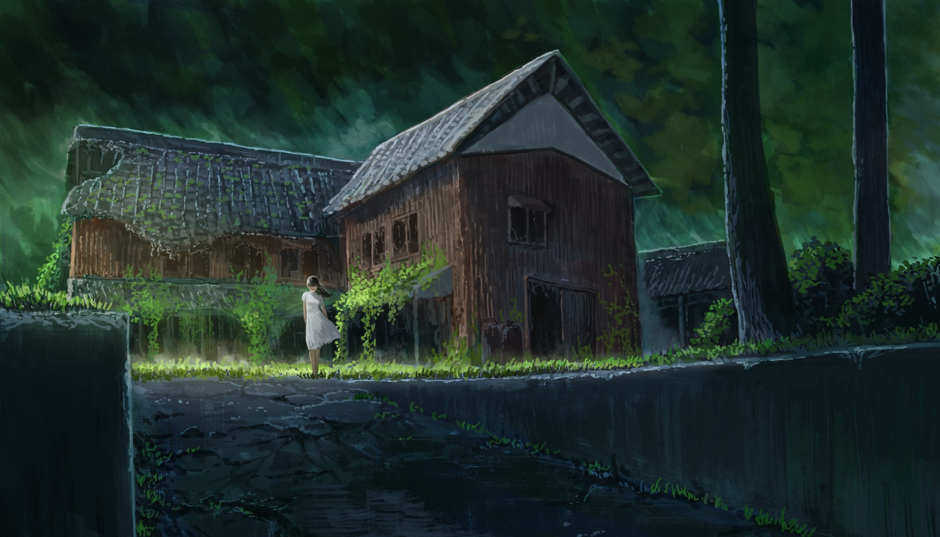 Anime Post Apocalyptic HD Wallpaper | Background Image