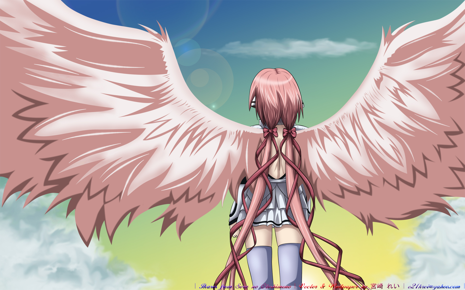 Ikaros from Heaven's Lost Property anime series.