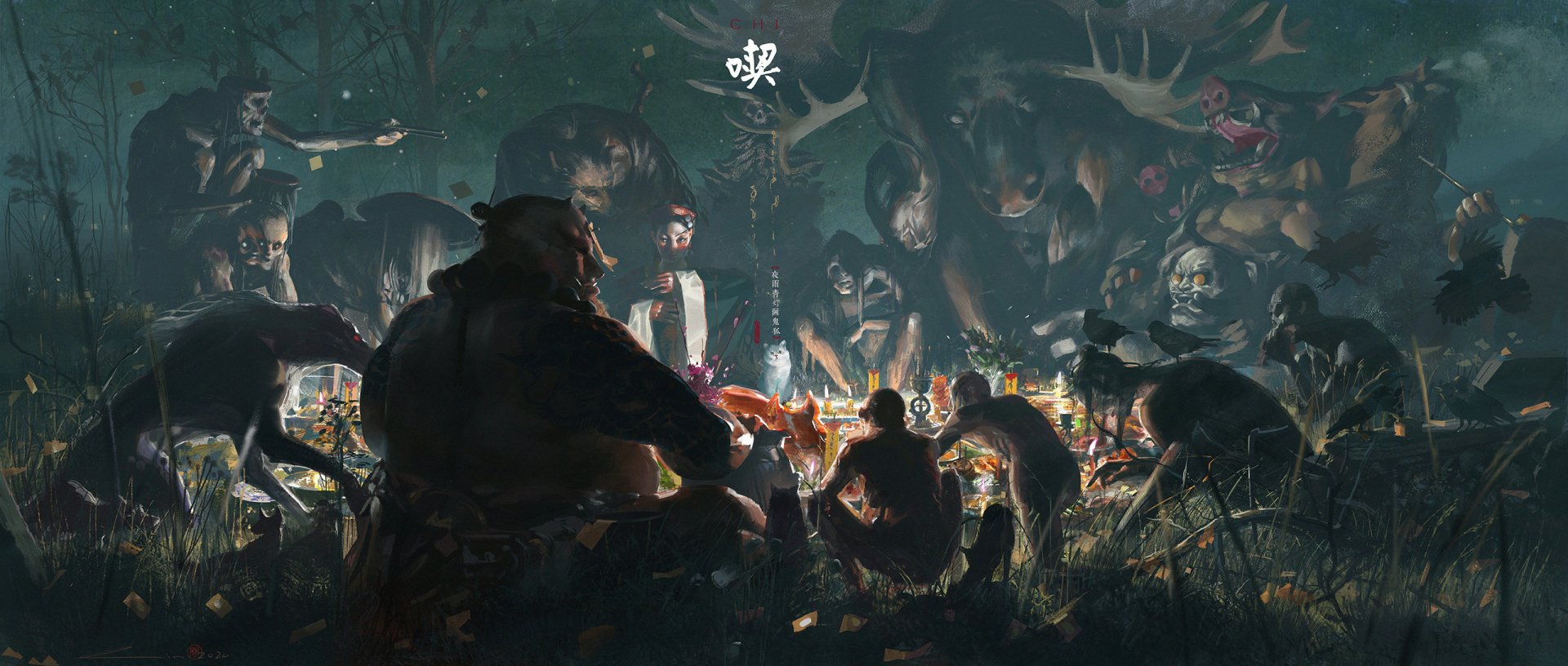 Download Dark Demon HD Wallpaper by lin-a