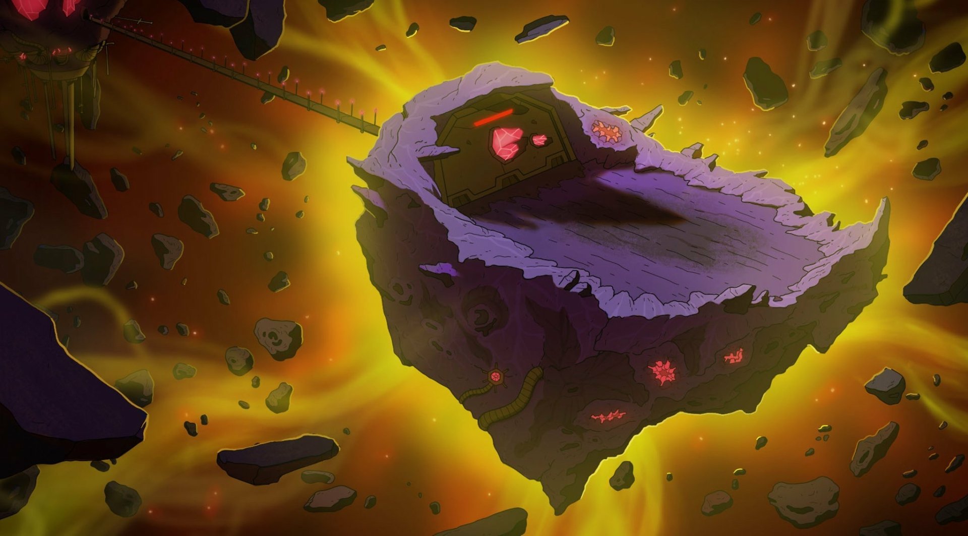 Download Concept Art TV Show Final Space HD Wallpaper by devinator200