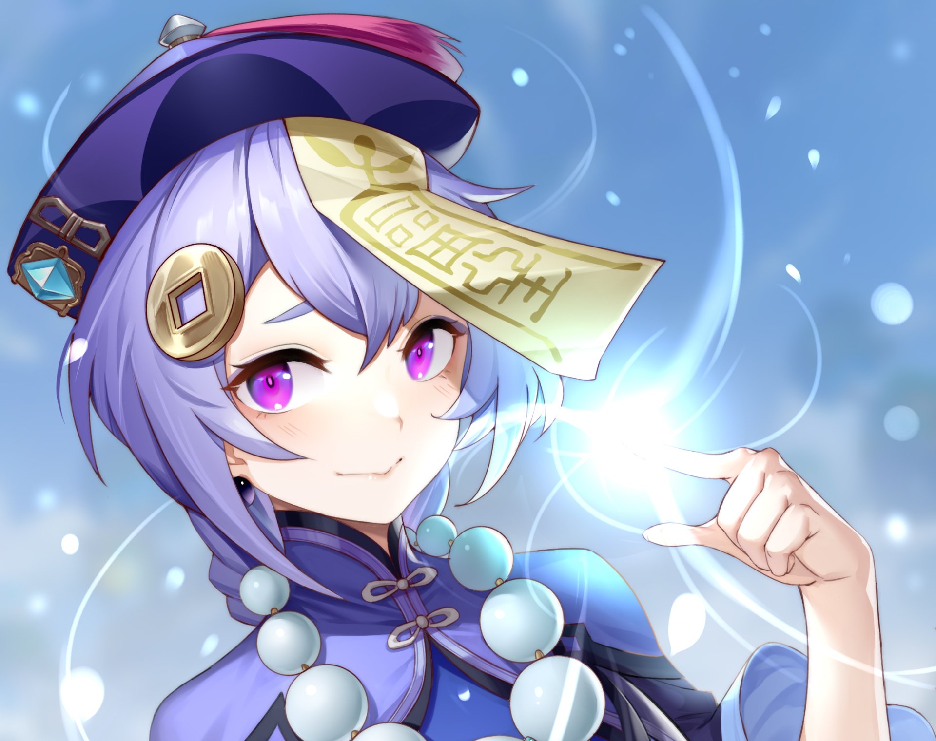 Download Qiqi (Genshin Impact) Video Game Genshin Impact HD Wallpaper by 银兰雪