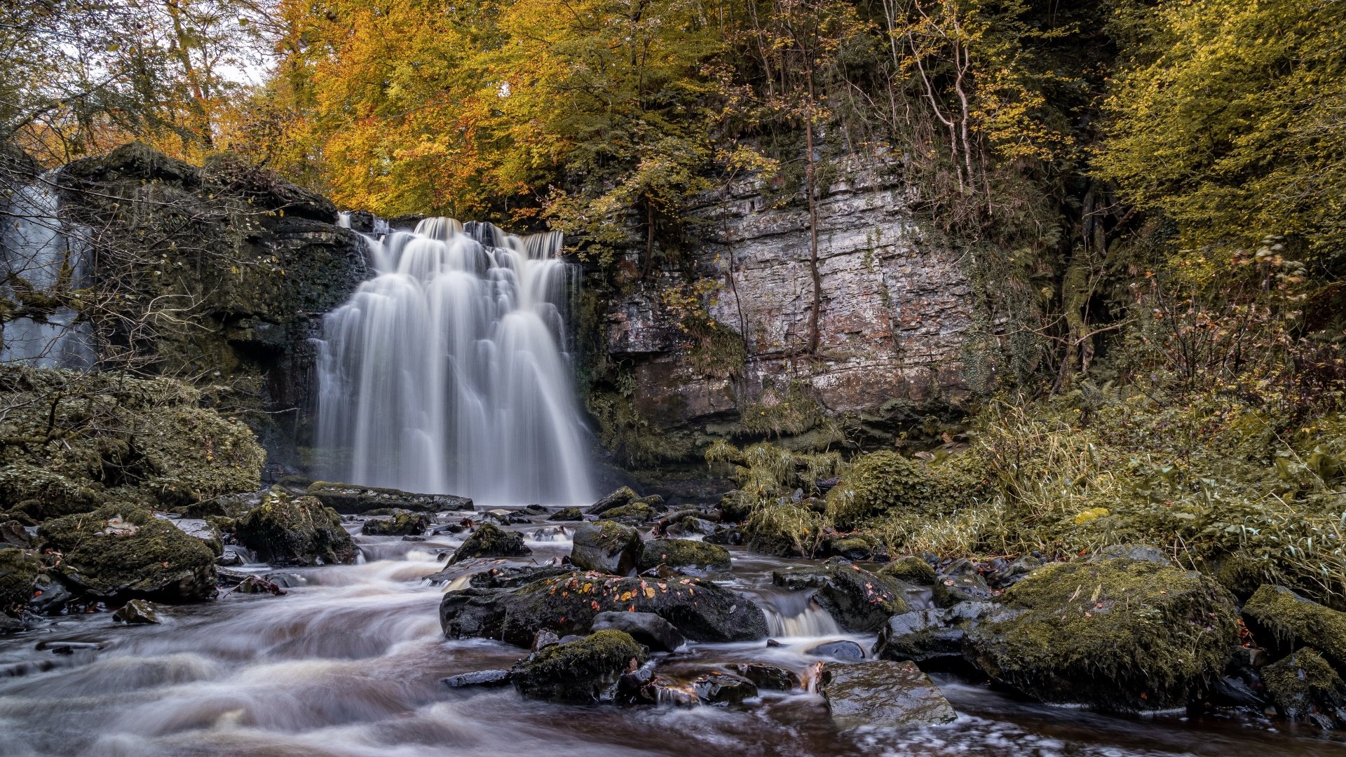 Download Nature River Waterfall 4k Ultra HD Wallpaper | 3840x2160 ...