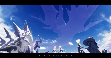 Anime Pixiv Fantasia HD Desktop Wallpaper | Background Image