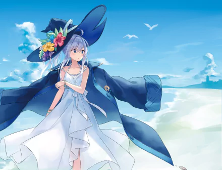 Elaina (The Journey of Elaina) Anime Wandering Witch: The Journey of Elaina HD Desktop Wallpaper | Background Image