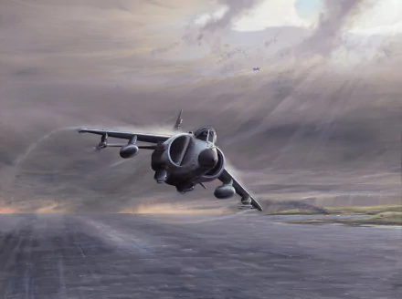 warplane aircraft jet fighter military Hawker Siddeley Harrier HD Desktop Wallpaper | Background Image