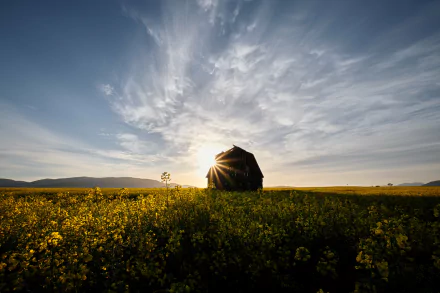  Sunrise @ Superman Barn by Colin Bates
