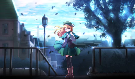 Anime girl anime girl HD Desktop Wallpaper | Background Image