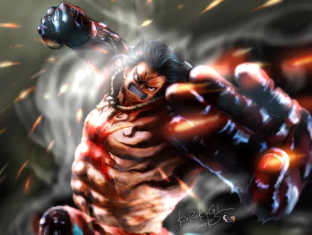 Gear Fourth Monkey D. Luffy Anime One Piece HD Desktop Wallpaper | Background Image