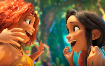 Dawn Betterman Eep (The Croods) movie The Croods: A New Age HD Desktop Wallpaper | Background Image