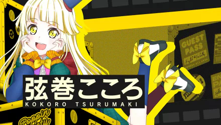 Hello Happy World! Kokoro Tsurumaki Anime BanG Dream! HD Desktop Wallpaper | Background Image