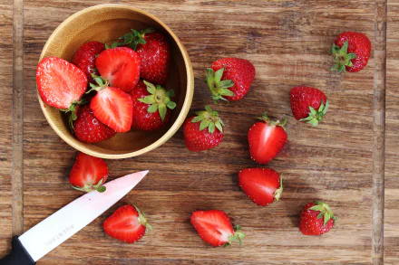 food strawberry HD Desktop Wallpaper | Background Image