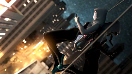 Comic Gwen Stacy HD Desktop Wallpaper | Background Image
